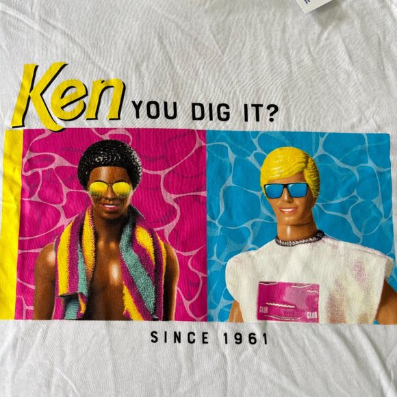 Old Navy Ken You Dig It Barbie T Shirt - Picture 2 of 6